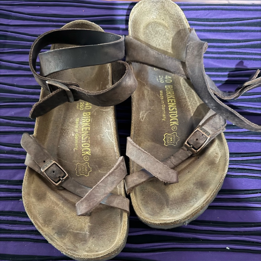 Birkenstock string up your leg sander
